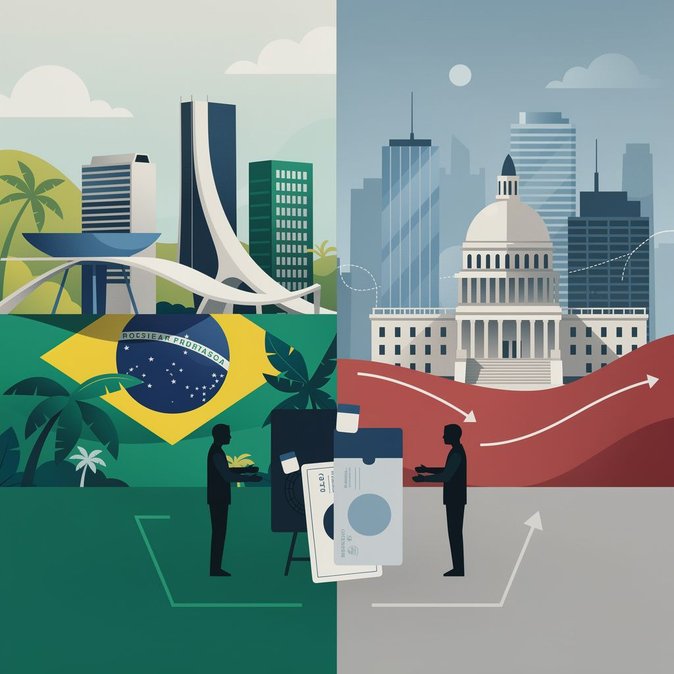 Le Brésil refuse les visas à deux envoyés américains, invoquant des craintes d'ingérence électorale
