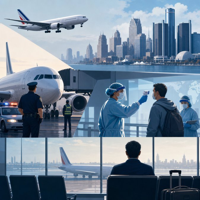 Ebola travel rules force Air France jet to land in Montreal instead of Detroit