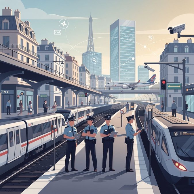 French Government Launches Summer Security Surge on Paris Public Transport