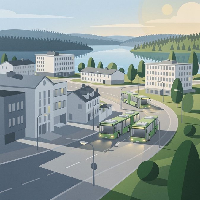 Jyväskylä restores full bus services as midsummer break ends on 21 June