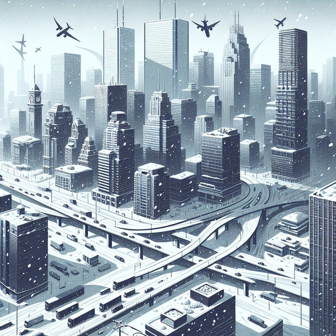 Tormenta de nieve histórica en Toronto cancela cientos de vuelos y paraliza los viajes de negocios en Canadá