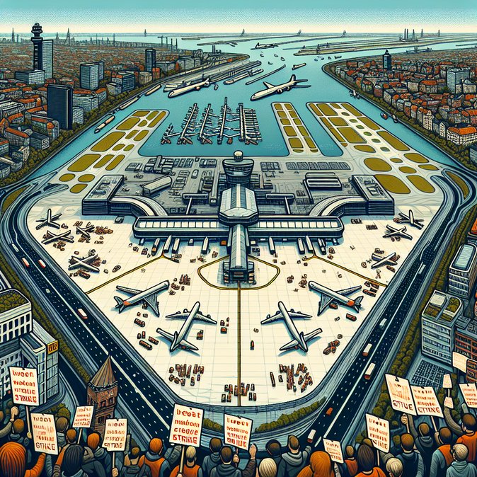 Ver.di Calls 48-Hour Strike at Hamburg Airport for 9–10 March, Threatening Spring Travel