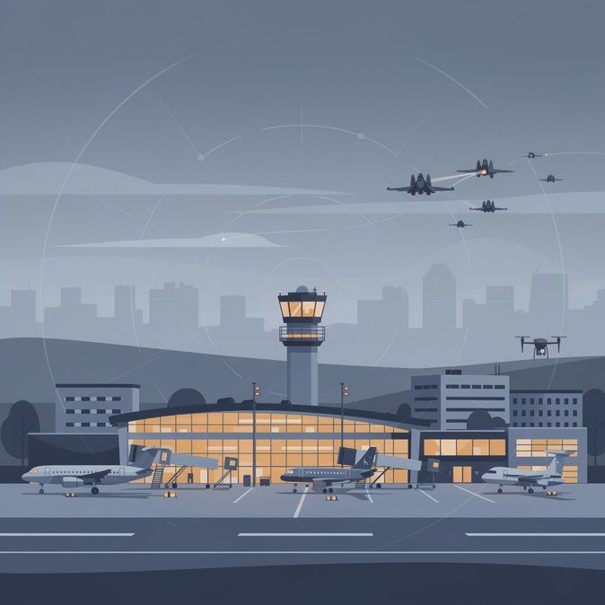Les aéroports de Lublin et Rzeszów suspendent leurs activités face à la menace des drones russes