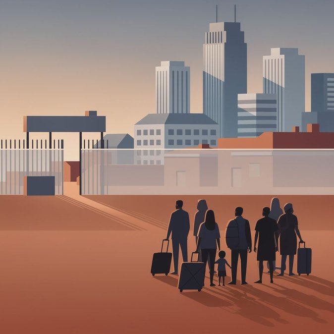 La Corte Suprema establece que no se puede solicitar asilo hasta que los migrantes entren físicamente a Estados Unidos.