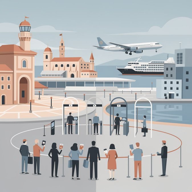 L’Espagne rétablit les contrôles aux frontières Schengen — les voyageurs d’affaires suisses en transit par les hubs ibériques sont invités à prévoir un délai supplémentaire