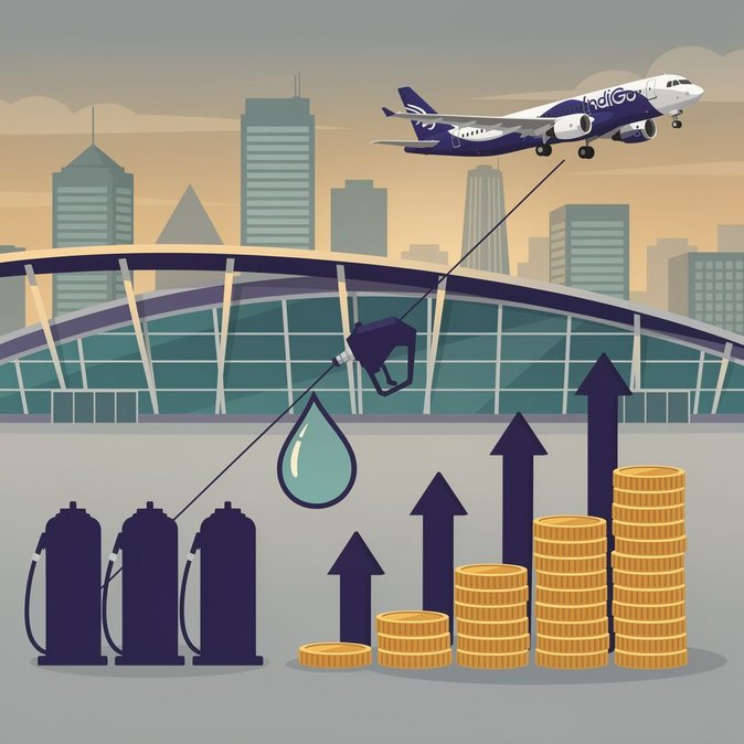 شركة إنديغو تعلن زيادة رسوم الوقود اعتبارًا من 6 أكتوبر مع ارتفاع أسعار وقود الطائرات