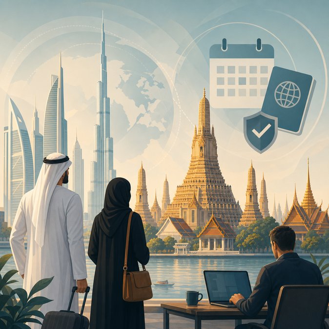 Thailand cuts visa-free stay for Emirati visitors back to 30 days