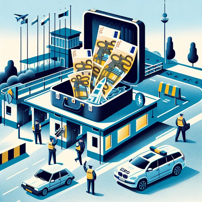 Border police seize €59,000 at Aachen checkpoint in latest signal of tightened cash controls