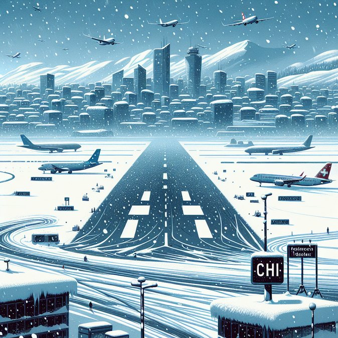 Winter Chaos on Zurich-Helsinki Corridor Snarls 6,000+ Travellers