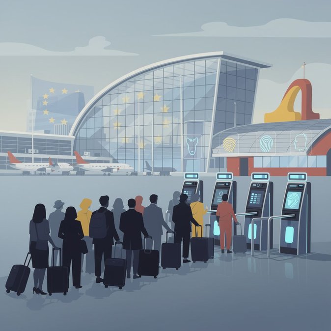 EU Rejects Calls to Suspend Biometric Entry/Exit System Despite Airport Queue Woes