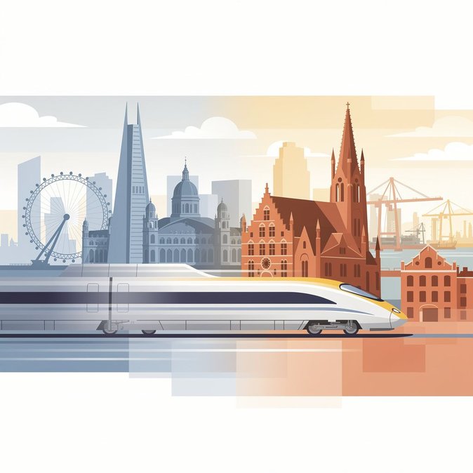 يوروستار تطلق أول خدمة مباشرة بين لندن وأنتويرب، وتختصر زمن الرحلة إلى ساعتين و41 دقيقة