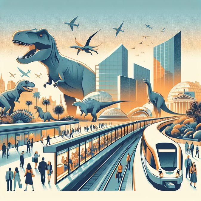 Last chance for ‘Dino World’: SNCB Discovery Ticket pushes families onto trains