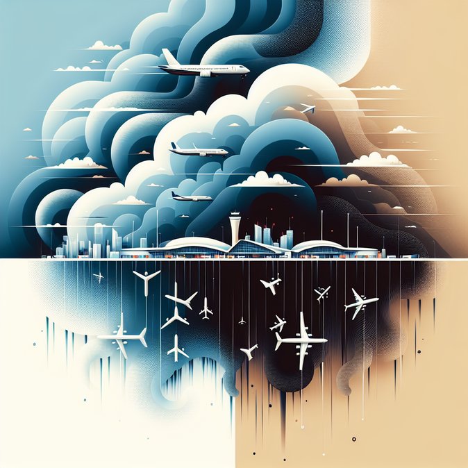 Nation-wide flight delays hit 426 services as summer peak begins