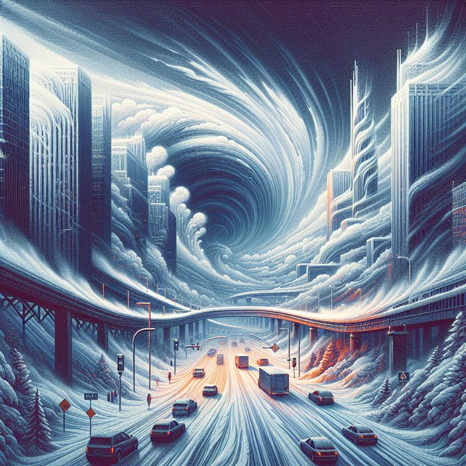 Cold snap and looming Atlantic storm trigger nationwide travel warnings