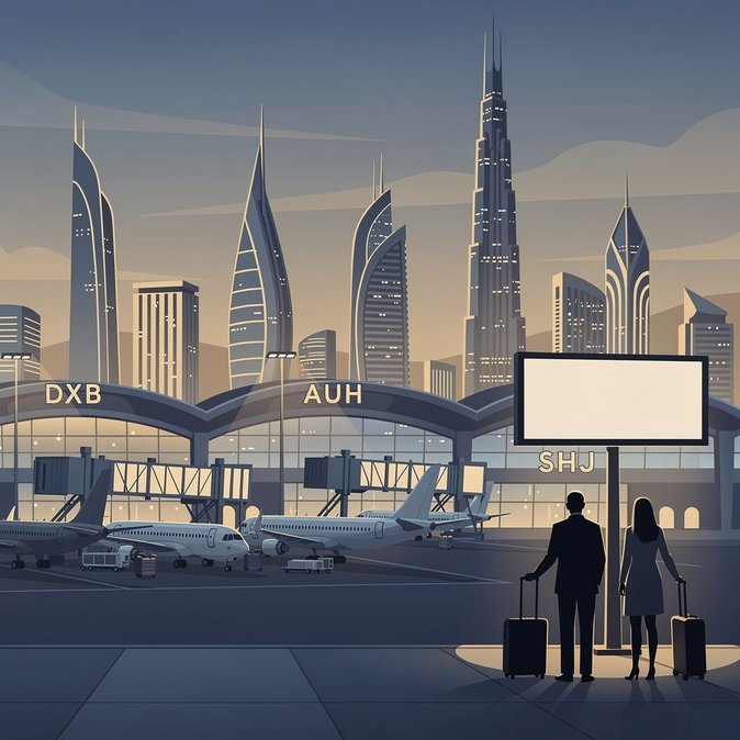 Casi 50 vuelos retrasados o cancelados en los principales aeropuertos de Emiratos Árabes Unidos en un domingo ajetreado