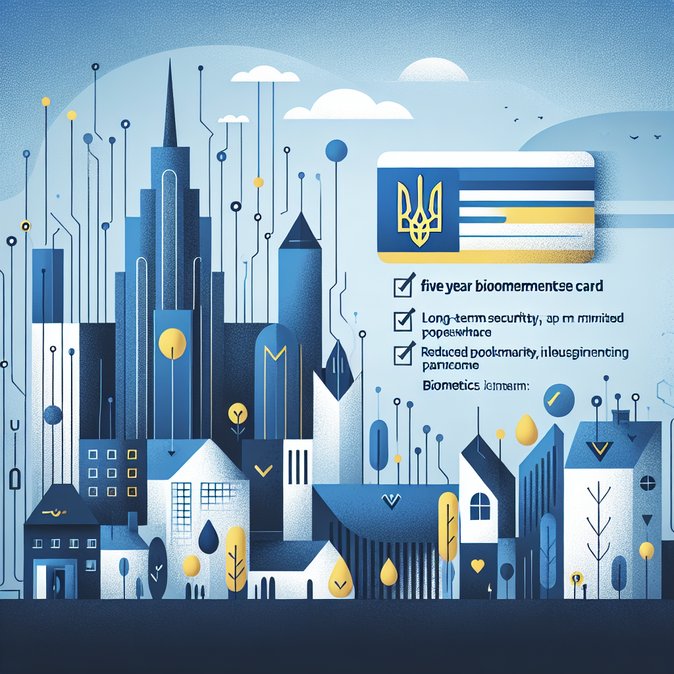 Five-Year Biometric Residence Card for Ukrainians Takes Effect, Replacing Annual Renewals