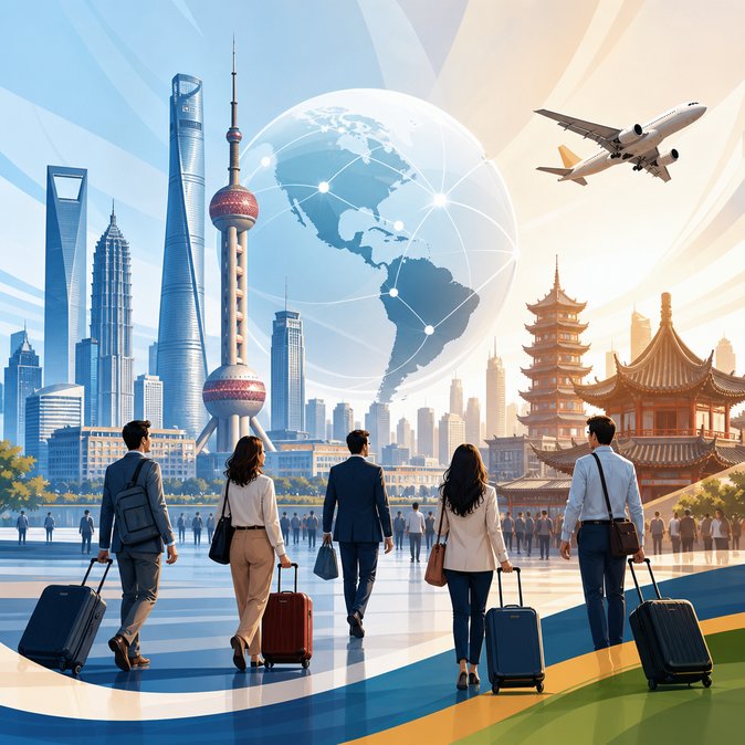 China’s Visa-Free Policy for Five South American Countries Celebrates First Anniversary with 50 % Surge in Arrivals