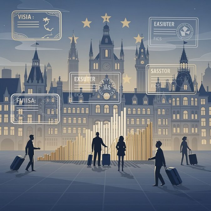 Kelompok Kerja Visa UE Bertemu di Brussels; Usulan Kenaikan Biaya Dibahas—Dampaknya bagi Wisatawan Jerman