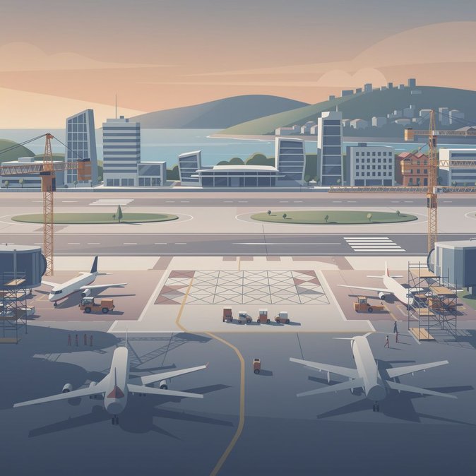 Aena lance un appel d'offres de 16 millions d'euros pour la reconstruction de la piste de l'aéroport de Saint-Sébastien — une fermeture de 40 jours prévue en 2028