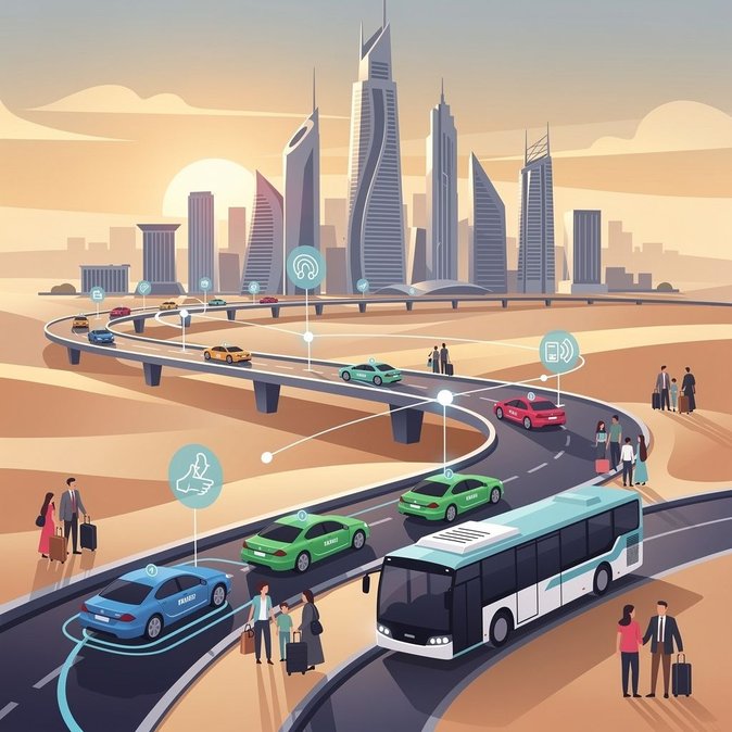 أبوظبي للتنقل تستعرض منظومة التاكسي الذكي والأسطول منخفض الانبعاثات في معرض سوق السفر العربي 2026