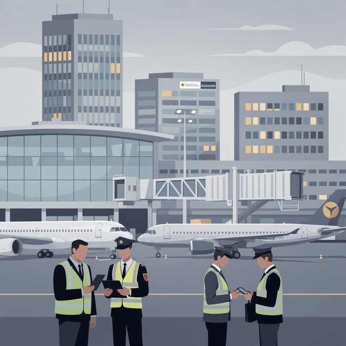 Aduanas alemanas y la Autoridad Laboral Europea realizan inspecciones en aeropuertos por infracciones laborales en contratos de wet-lease