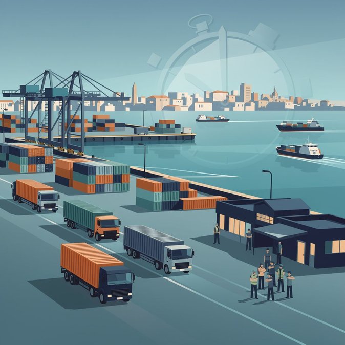 Famagusta port customs workers stage two-hour strike, slowing cargo clearance
