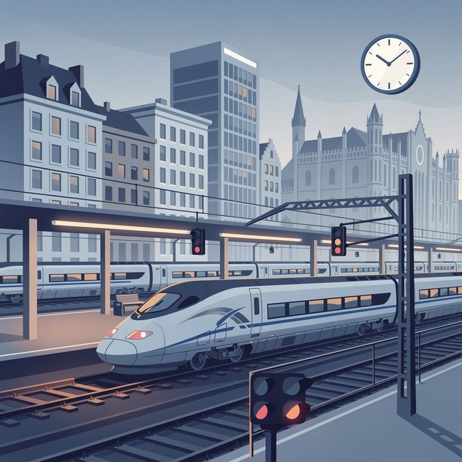 Eurostar warns of delays at Brussels-Midi amid network-wide disruptions on 7 July