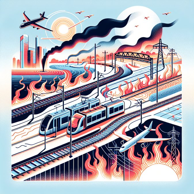 Nationwide heatwave triggers travel advisories and business-continuity plans