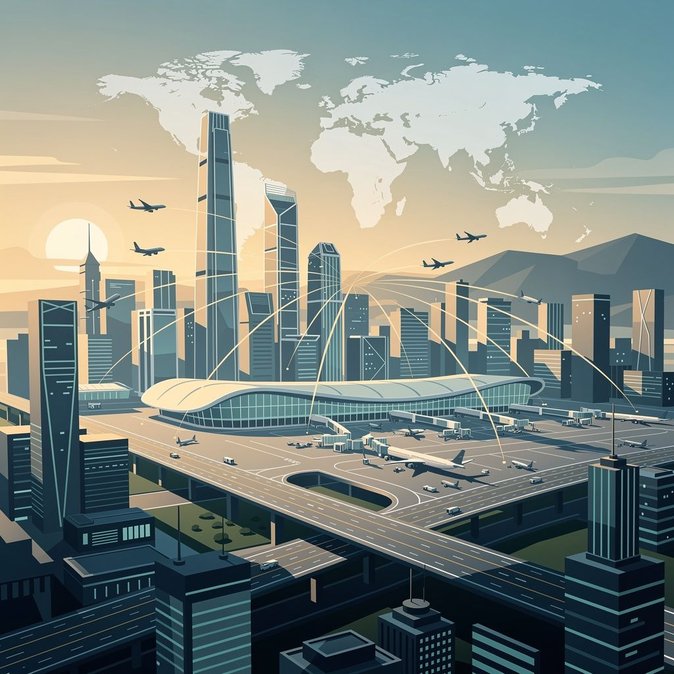 El plan quinquenal establece como objetivo conectar Hong Kong con 240 destinos internacionales para 2030