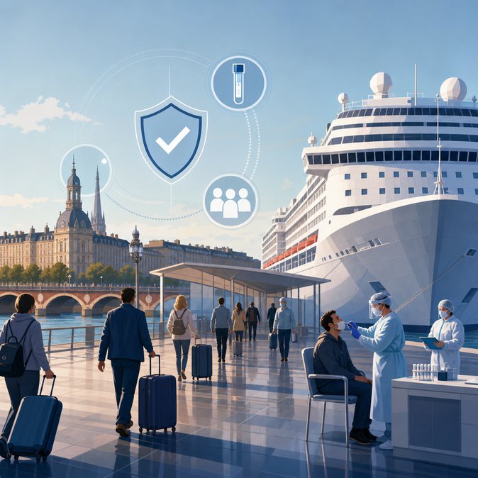France relaxes quarantine on cruise ship after norovirus outbreak in Bordeaux