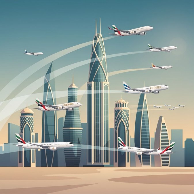 Gulf Carriers – including Emirates and Etihad – Recover to 90 % of Pre-War Schedules