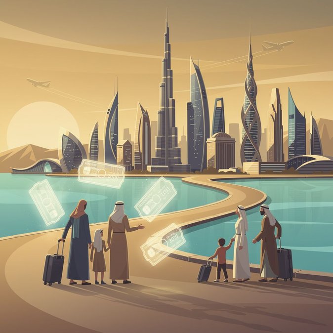 La nueva campaña de Dubái, ‘A Dubai Invite’, vincula las visas de visita familiar con recompensas turísticas por más de 3,000 AED