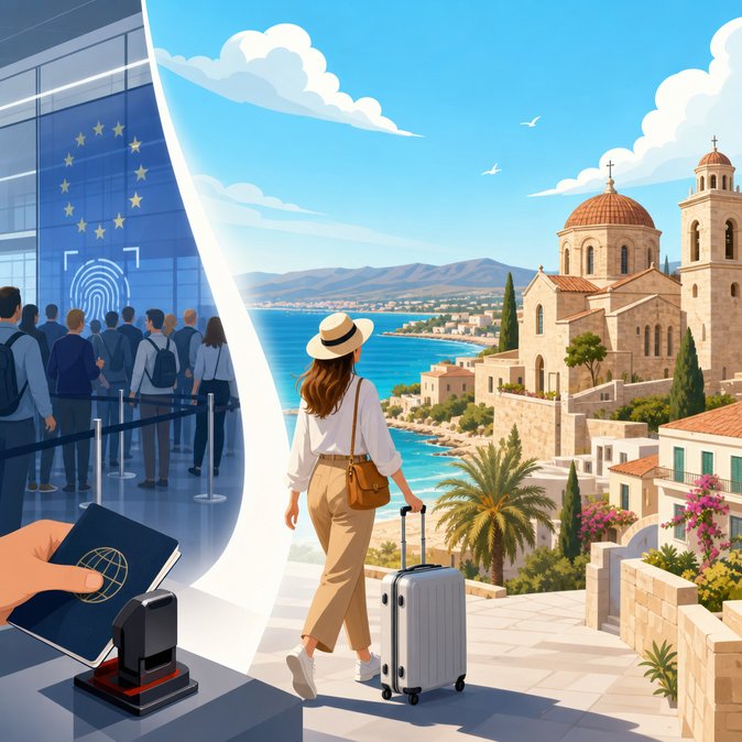 Cyprus marketed as ‘EES-free’ haven as biometric border regime triggers summer travel jitters