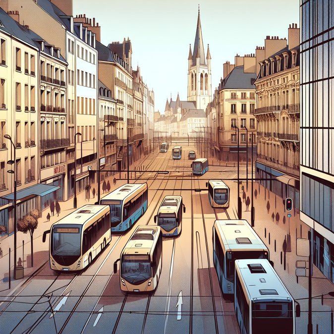 Local Bus Strike in Sarthe Region Disrupts School Runs but Spares Main Tram and City Lines