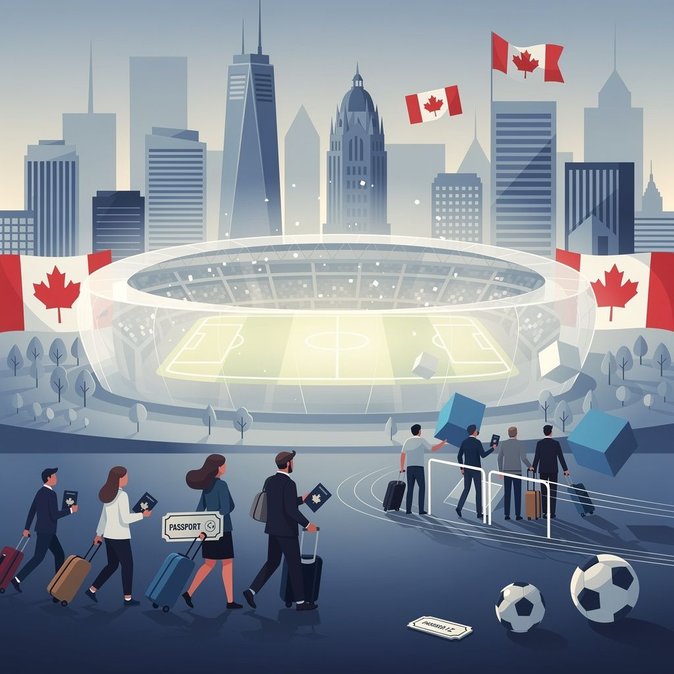 Crise des visas pour la Coupe du Monde : seulement 41 % des demandes de supporters approuvées pour les matchs au Canada