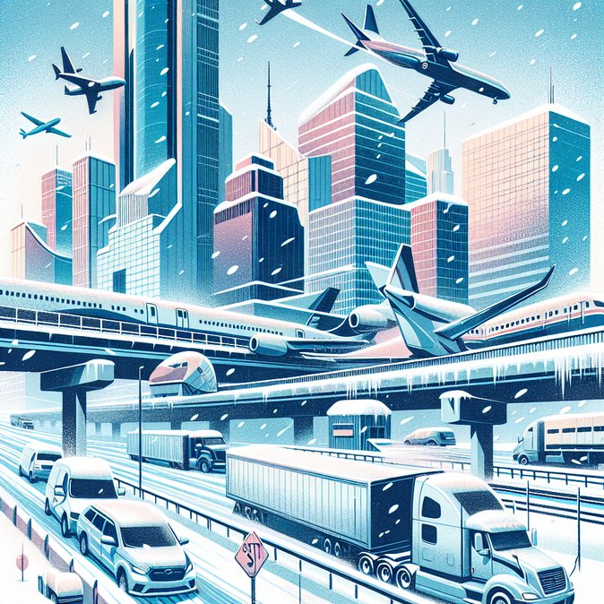 Mid-March Winter-Storm Complex Snarls U.S. Air and Road Networks, Triggers CBP Staffing Shifts