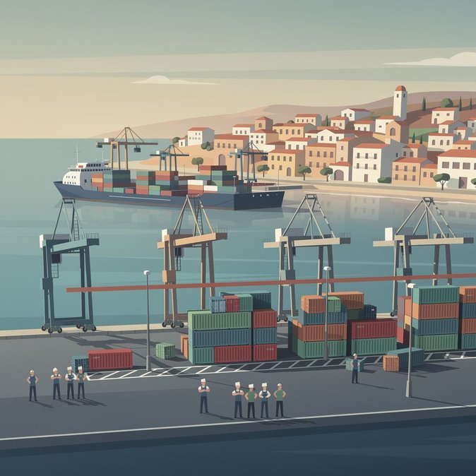 Customs Officers Stage Two-Hour Warning Strike at Famagusta Port
