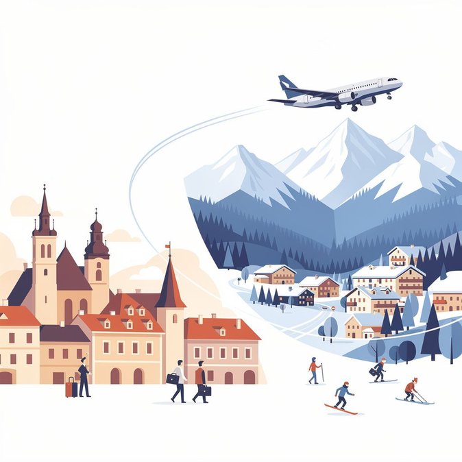Wizz Air Anuncia Nueva Ruta Praga–Poprad, Mejorando la Conectividad entre Chequia y Eslovaquia