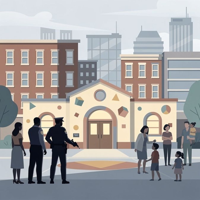Prisões do ICE em Escola Primária de Baltimore Geram Repercussão Legal e Política