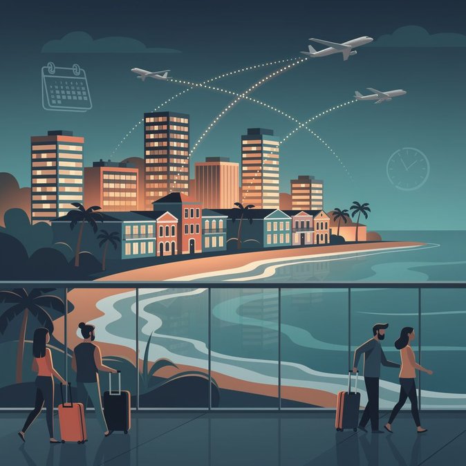 شركة أزول تضيف 780 رحلة إضافية إلى باهيا لصيف 2026-2027، معززةً بذلك سعة المقاعد للمسافرين المحليين والدوليين المتصلين.