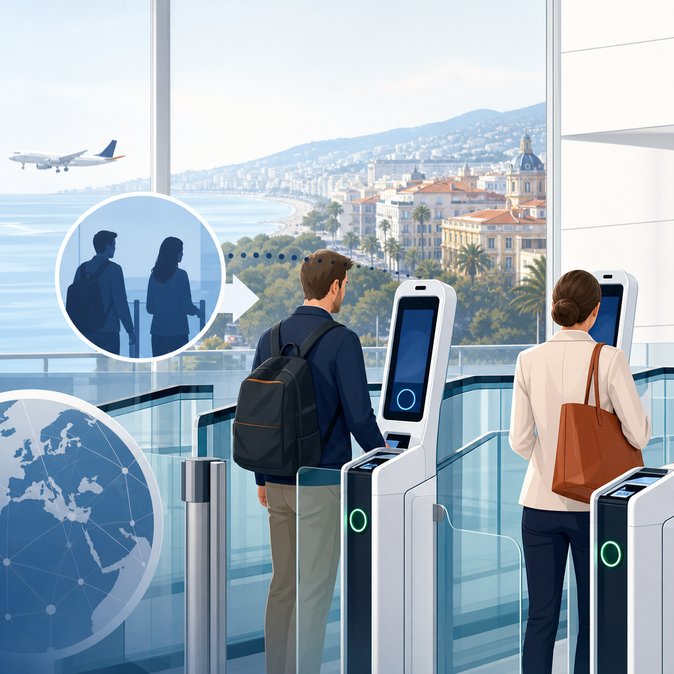 Nice Côte d’Azur Airport extends PARAFE e-gate use to UK and US citizens