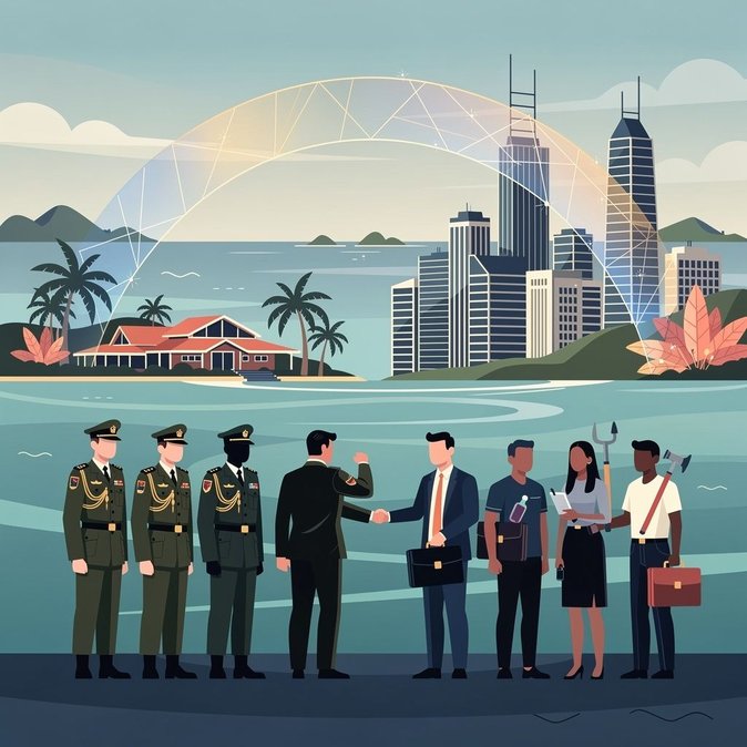 Ocean of Peace Alliance to include joint troop placements and skills exchanges