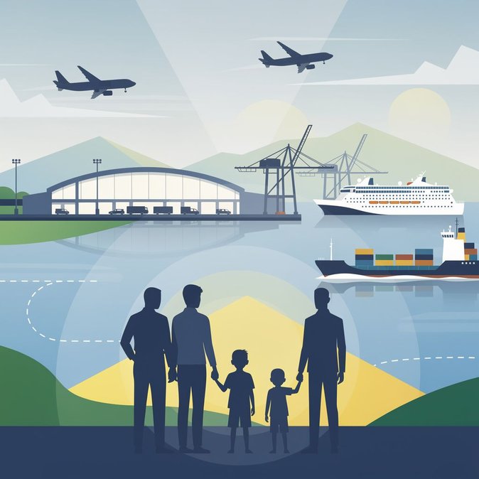 « Manas que Protegem » : un nouveau pacte inter-agences renforce la protection des enfants dans les ports et aéroports brésiliens
