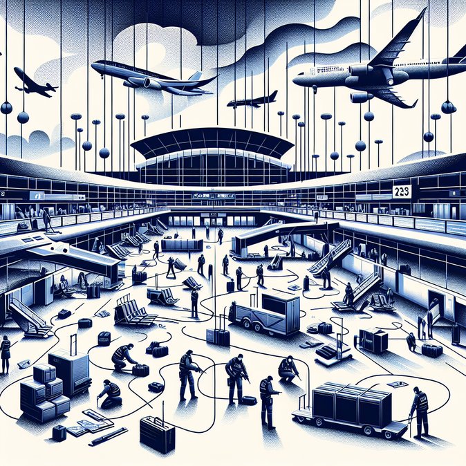 Security Evacuation at Stuttgart Airport Delays Nine Flights and 500 Passengers