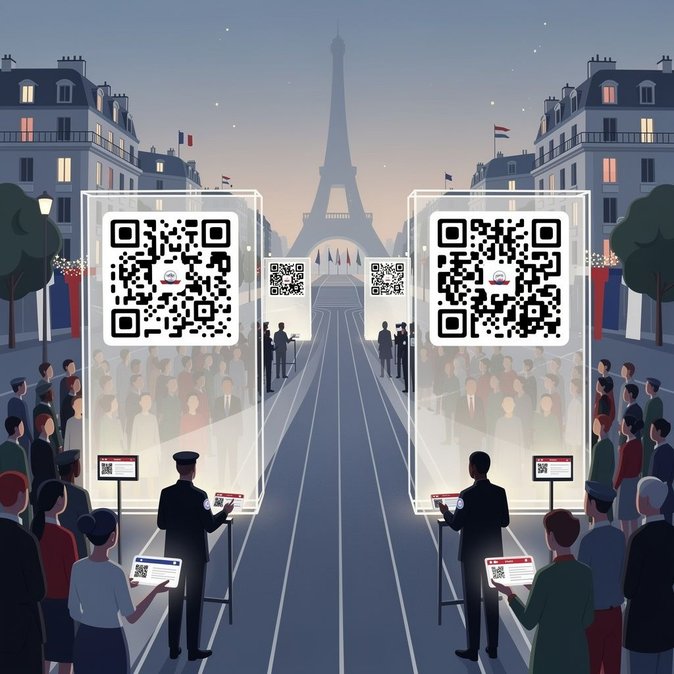 El Consejo de Estado de Francia Reinstaura el Registro Obligatorio con Código QR para el Desfile del Día de la Bastilla