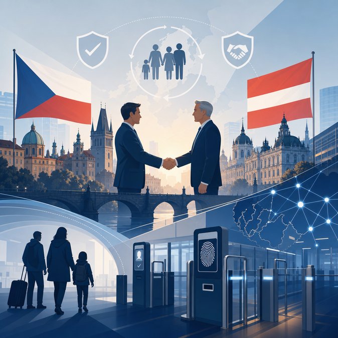 Czech and Austrian Interior Ministers Chart Post-2027 Future for Ukraine Temporary Protection Holders