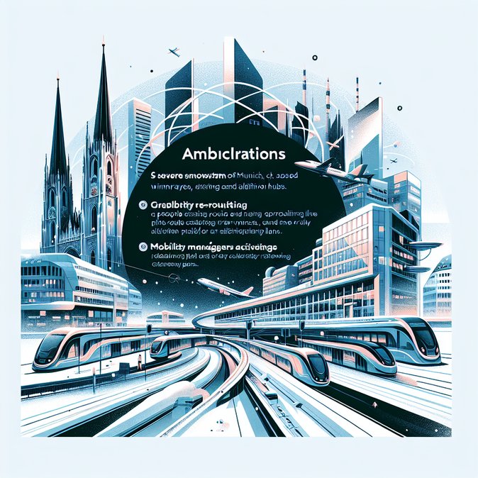 Snowstorm Shuts Munich-Vienna & Munich-Graz Air Corridor, Corporates Shift to Rail