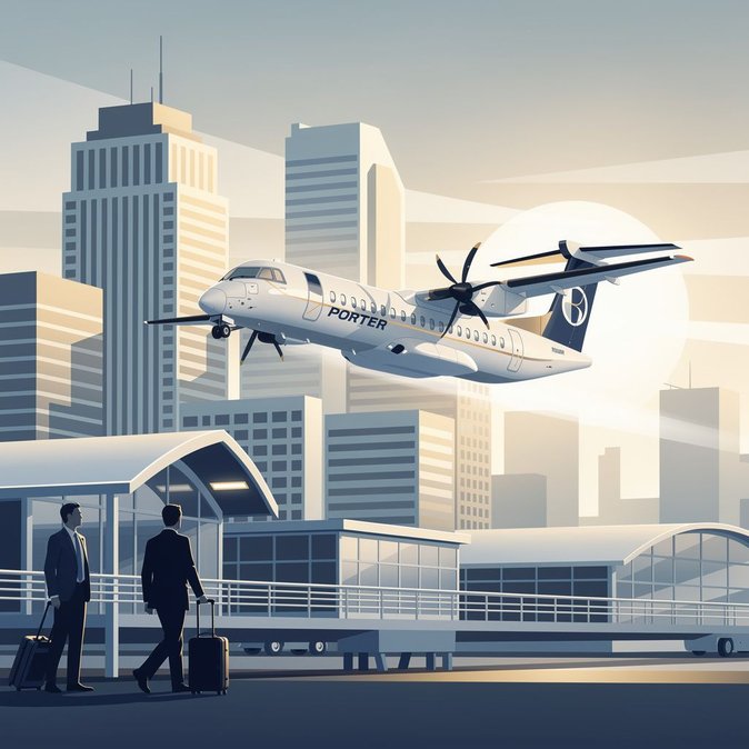 Porter Airlines inicia la renovación de cabinas en toda su flota de Dash 8-400 para atraer a viajeros de negocios