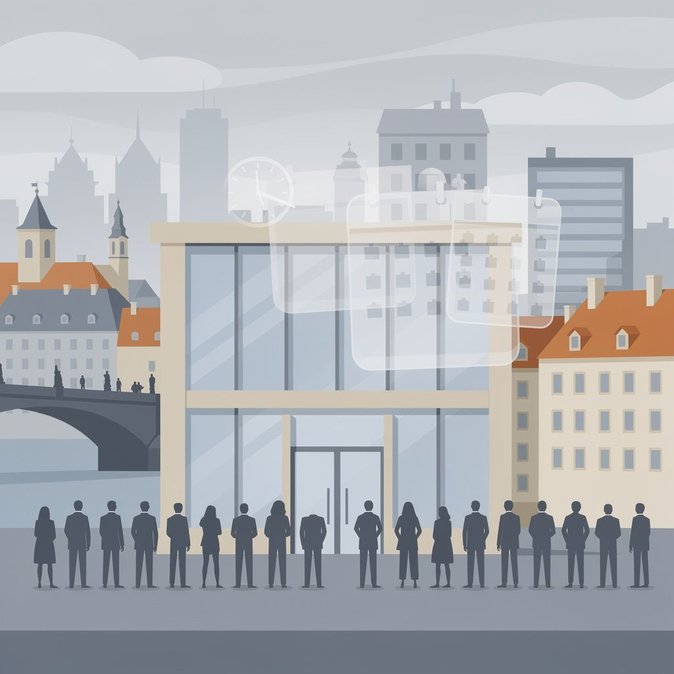 Le principal bureau d'immigration de Prague rouvre après une fermeture de quatre jours — un retard dans le traitement des demandes de résidence est à prévoir