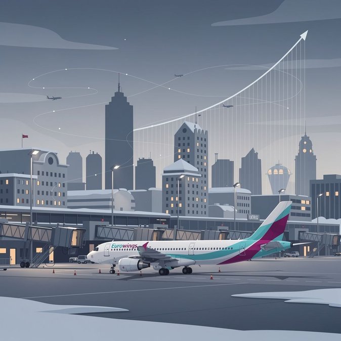 Eurowings Vermindert Wintercapaciteit en Vraagt Kurzarbeit Aan Nu Kerosineprijzen Stijgen